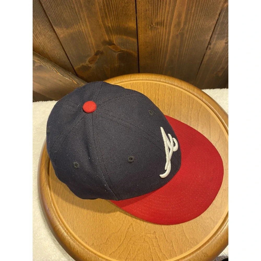 Atlanta‎ Braves New Era Official On-Field 59FIFTY Fitted Hat 7